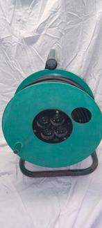 Kabelhaspel, Doe-het-zelf en Bouw, Elektriciteit en Kabels, Ophalen, Gebruikt, Stekker