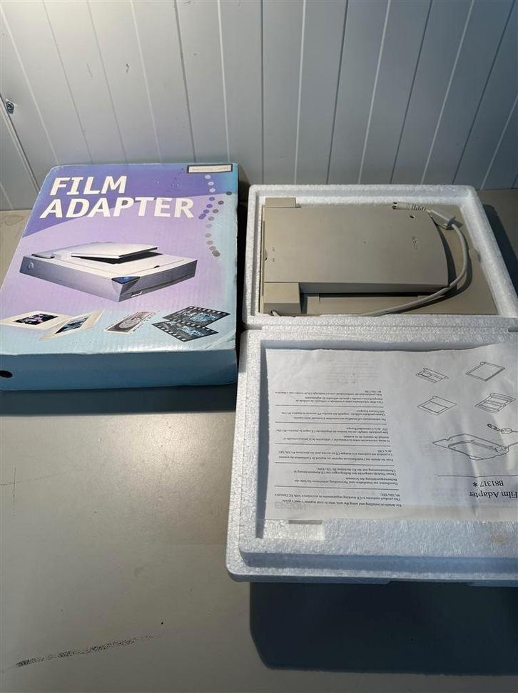 Fotonegatievenscanner - Epson Film Adapter Photo Negatives S, Computers en Software, Scanners, Zo goed als nieuw, Ophalen of Verzenden