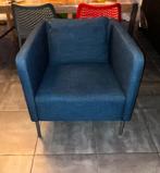 2 fauteuils IKEA Ekero bleus, Moins de 75 cm, Enlèvement, Utilisé, 50 à 75 cm