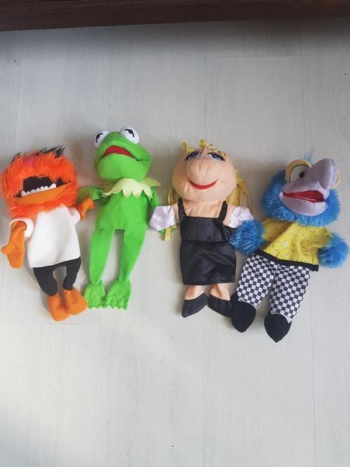 The Muppets handpoppen poppenkastpoppen, Kinderen en Baby's, Speelgoed | Poppen, Zo goed als nieuw, Ophalen of Verzenden