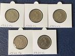 5 x 2 Frank Albert 1, Postzegels en Munten, Ophalen of Verzenden, Overig, Setje