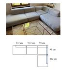 Canapé HAY Mags Soft gris clair – bon état – 550 €, Huis en Inrichting, Ophalen, Gebruikt, Hoekbank, 300 cm of meer