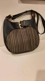 Delvaux Souverain Tresse, Ophalen of Verzenden, Gebruikt, Zwart, Schoudertasje