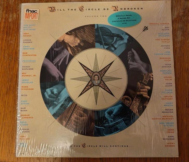Nitty Gritty Dirt Band - Will the Circle Be Unbroken LP, CD & DVD, Vinyles | Country & Western, Comme neuf, Enlèvement ou Envoi