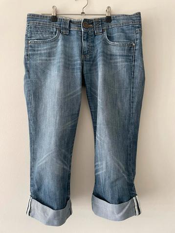 3/4 TRF denim jeans Zara beschikbaar voor biedingen