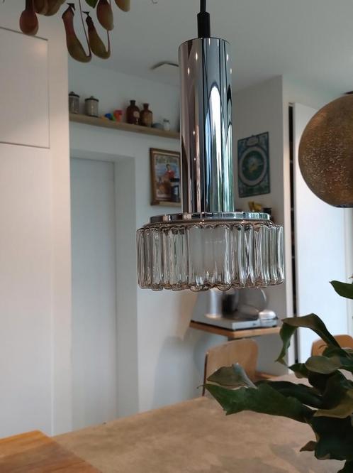 Set van 3 hanglampen staff leuchten, Huis en Inrichting, Lampen | Hanglampen, Zo goed als nieuw, Glas, Ophalen of Verzenden