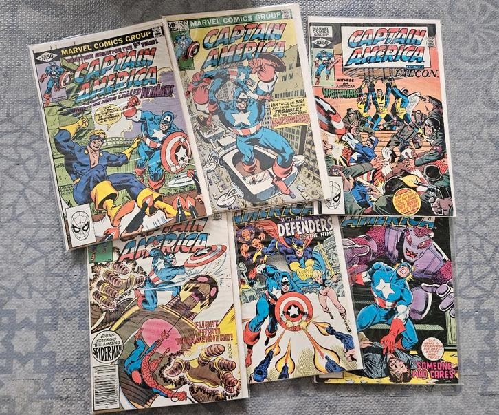 Captain America (vol.1) #261-270 (1981-82), Livres, BD | Comics, Utilisé, Série complète ou Série, Enlèvement ou Envoi