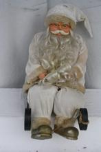 Kerstman zittend op slede, Ophalen of Verzenden, Gebruikt