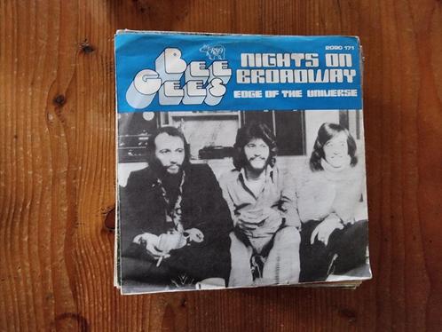 45T Bee Gees - Nights on Broadway, CD & DVD, Vinyles Singles, Utilisé, Single, Pop, 7 pouces, Enlèvement ou Envoi