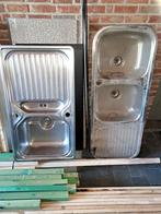 Inox spoelbak/afwasbak, Ophalen, Zo goed als nieuw