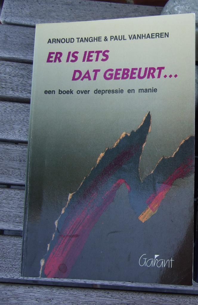 A. TANGHE : "DEPRESSIE" en "ER IS IETS DAT GEBEURT", Boeken, Psychologie, Zo goed als nieuw, Persoonlijkheidsleer, Ophalen of Verzenden
