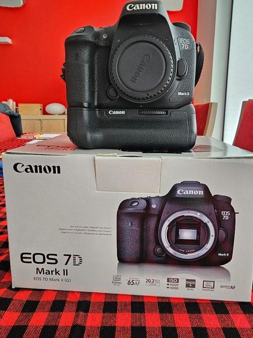 Canon Eos 7D Mark II met originele batterijgrip, Audio, Tv en Foto, Fotocamera's Digitaal, Gebruikt, Spiegelreflex, Canon, Geen optische zoom