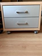 Te koop 2 nachtjes, Ophalen, Zo goed als nieuw, Beige, Hout