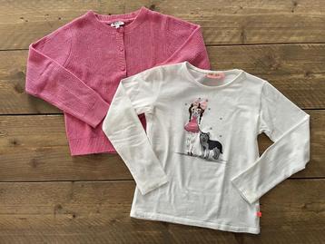 SOMEONE longsleeve + JBC vestje (122-) 128 beschikbaar voor biedingen