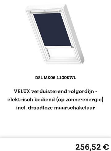 Velux verduisterend rolgordijn zonne-energie MK06 beschikbaar voor biedingen