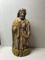 Religieus beeld houtsnijwerk, Antiek en Kunst, Ophalen of Verzenden