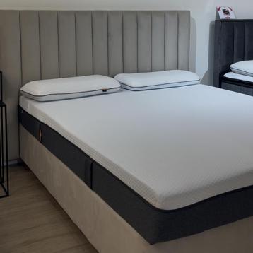 Lit coffre ROYAL beige  beschikbaar voor biedingen