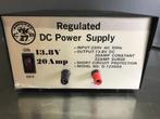 American CB27 gestabiliseerde Voeding 13.8 volt 20-22 Amp, Telecommunicatie, Zenders en Ontvangers, Ophalen, Zo goed als nieuw