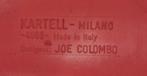 4 stoelen vintage 1973 Kartell Milano 4869 Joe Colombo, Huis en Inrichting, Ophalen, Gebruikt, Vier, Vintage 1973