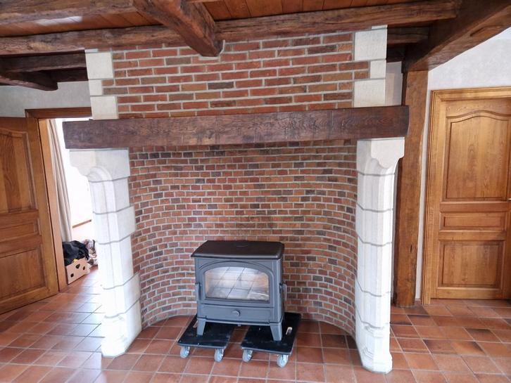 Kachel houtkachel SELECTA - topstaat, Huis en Inrichting, Kachels, Houtkachel, Ophalen