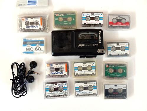 dictafoon PANASONIC microcassette recorder, Audio, Tv en Foto, Bandrecorder, Bandrecorder, Ophalen of Verzenden