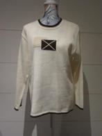 Witte sweater - trui - pull - dames - Large, Taille 42/44 (L), Enlèvement ou Envoi, Agnes Fashion, Comme neuf