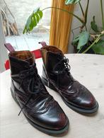 Dr Martens Delphine veterlaarzen. Kleur: kersenrood, Kleding | Dames, Schoenen, Ophalen of Verzenden, Zo goed als nieuw