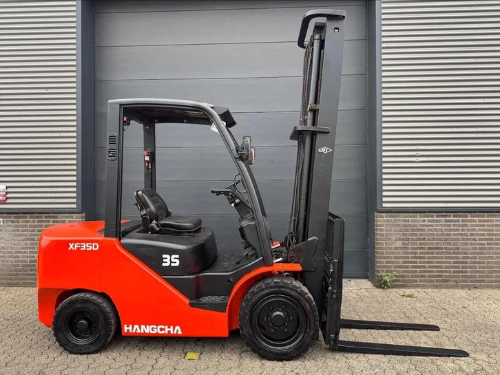 Hangcha CFGD35 3,5 ton diesel heftruck (bj 2018), Zakelijke goederen, Machines en Bouw | Heftrucks en Intern transport, Heftruck
