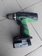 Accuboormachine Hitachi, Doe-het-zelf en Bouw, Ophalen, Gebruikt, Boormachine, Variabele snelheid