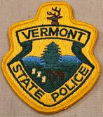 Écusson d'uniforme de la police de l'État du Vermont (VSP)
C, Collections, Objets militaires | Général, Enlèvement ou Envoi, Marine