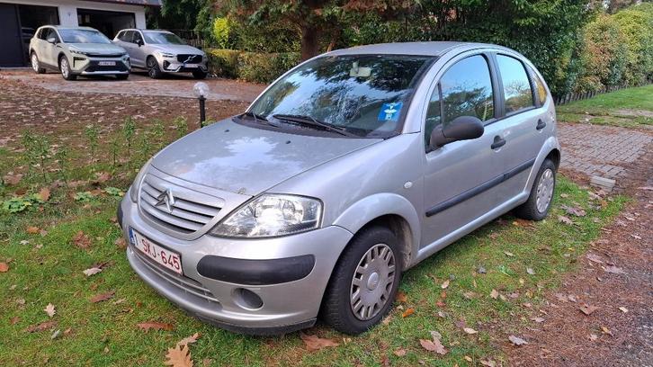 Citroën C3, Auto's, Citroën, Particulier, C3, Benzine, Euro 3, Stadsauto, 3 deurs, Handgeschakeld, Zilver of Grijs, Grijs, Stof