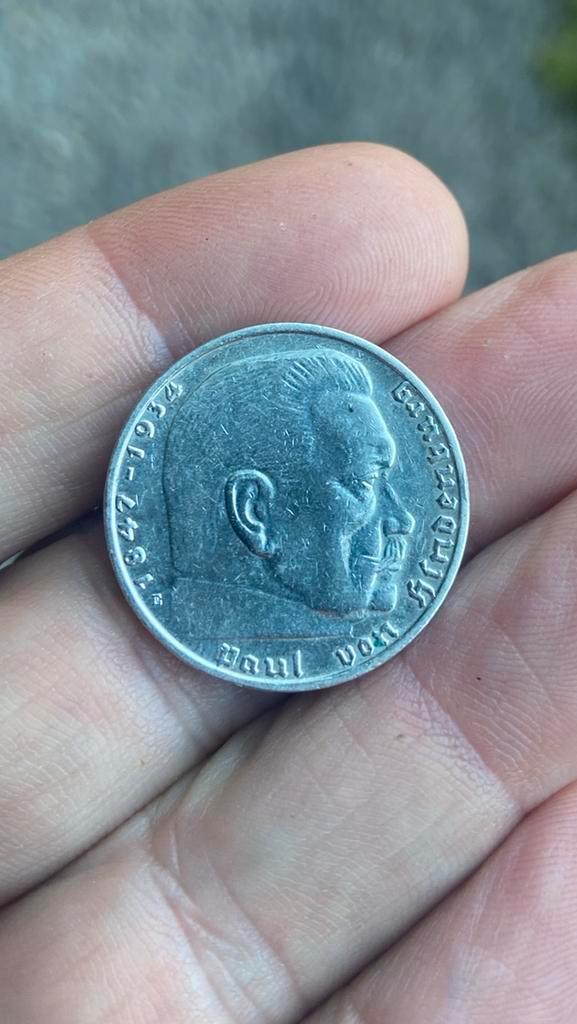 Duitsland 2 DM zilver 1937 E, Postzegels en Munten, Munten | Europa | Niet-Euromunten, Duitsland, Zilver, Ophalen of Verzenden