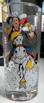 Lucky Luke - longdrink glas, Enlèvement ou Envoi, Autres personnages, Neuf, Ustensile