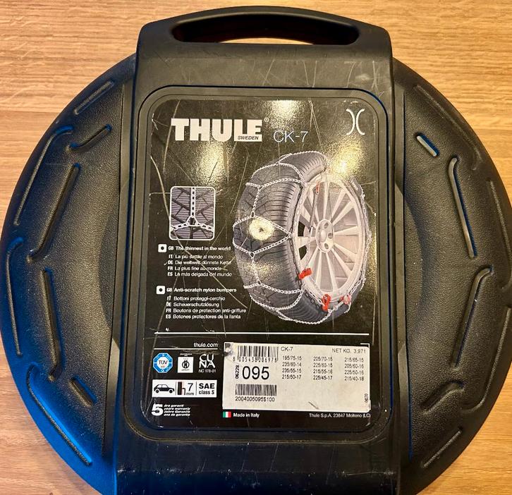 Chaînes Neige - Snow Chains Thule CK-7, Autos : Divers, Chaînes, Neuf, Enlèvement