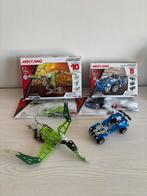 Meccano dinosaurus & raceauto set compleet, Kinderen en Baby's, Speelgoed | Bouwstenen, Ophalen of Verzenden, Zo goed als nieuw