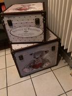 2 kisten, Huis en Inrichting, Ophalen, Gebruikt, Minder dan 50 cm, Minder dan 50 cm