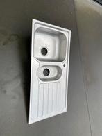 Franke Inox 100 x 50 met afvoer en sifon, Huis en Inrichting, Ophalen, Gebruikt, 50 tot 100 cm, 100 tot 150 cm
