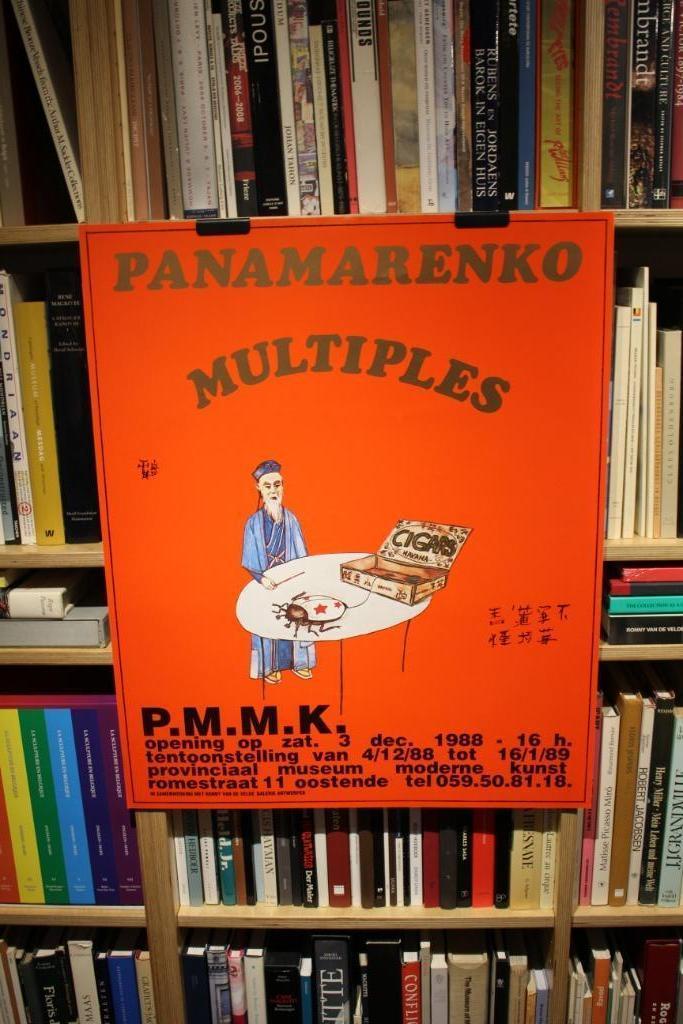 Panamarenko - Multiples - affiche - 1988, Boeken, Kunst en Cultuur | Beeldend, Ophalen of Verzenden