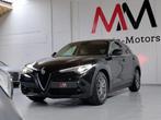 Alfa Romeo Stelvio 2.2D van 2018 met 103000Km, SUV ou Tout-terrain, 5 places, Cuir, Noir