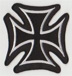 Iron Cross stoffen opstrijk patch embleem #2, Motos, Accessoires | Autre, Neuf