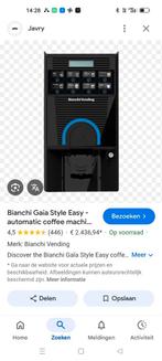 Koffiemachine, Ophalen