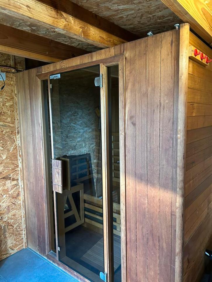 Sauna met infrarood te koop, Sport en Fitness, Sauna, Gebruikt, Infrarood, Ophalen