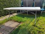 Partytafel + bankj, Ophalen, Gebruikt, Campingtafel