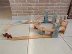 Rheneas houten roller coaster set - Thomas de trein, Comme neuf, Enlèvement ou Envoi