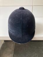 Paardrijhelm maat 55 zwarte velours - gratis, Dieren en Toebehoren, Ophalen, Gebruikt, Cap