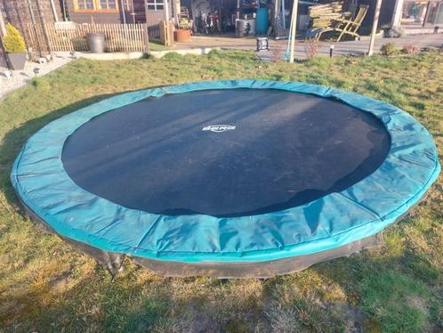 trampoline, inground, Berg, trampolines, Kinderen en Baby's, Speelgoed | Buiten | Trampolines, Gebruikt, Ophalen