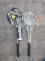 2 badminton raketten 1 carbon, Ophalen of Verzenden, Nieuw