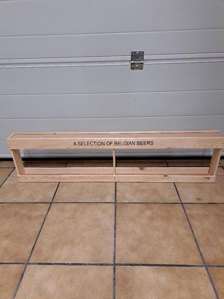 Emballage en bois « 1 mètre de bière »., Divers, Emballage cadeau, Neuf, Boite cadeau, Enlèvement