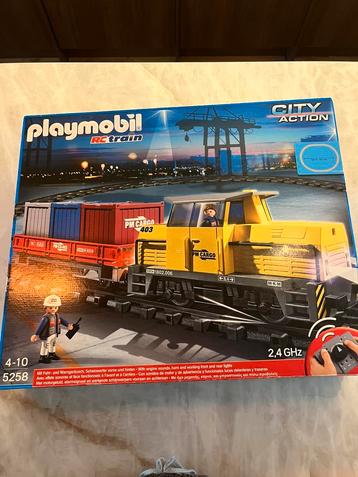 Zeldzame 5258 playmobil trein beschikbaar voor biedingen