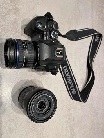 Olympus E 500 + extra lenzen beschikbaar voor biedingen